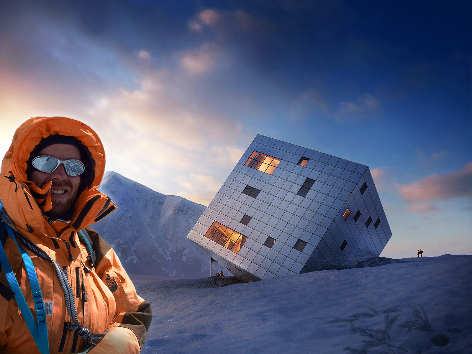 Отель в горах или зимний отдых в кубе