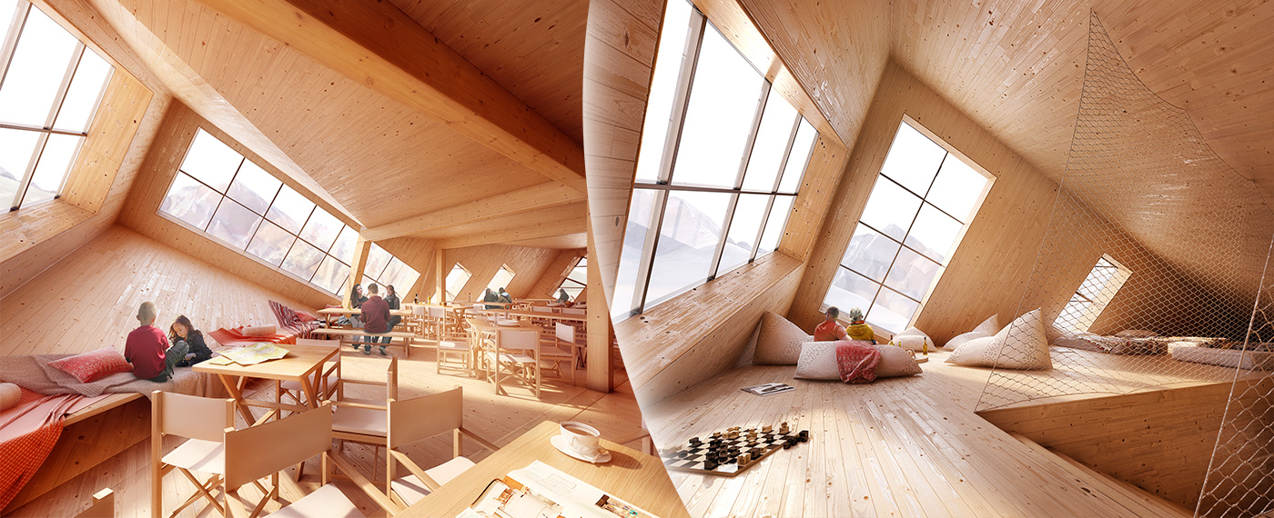 Атмосфера в горном приюте способствует максимальной релаксации