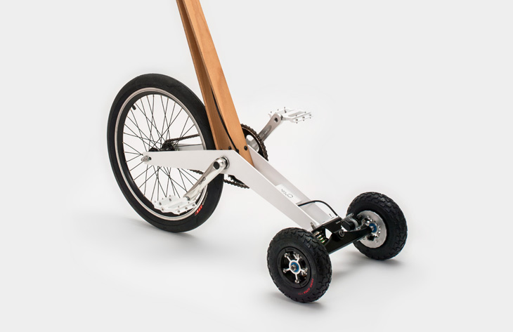 Интеллектуальный велосипед Halfbike