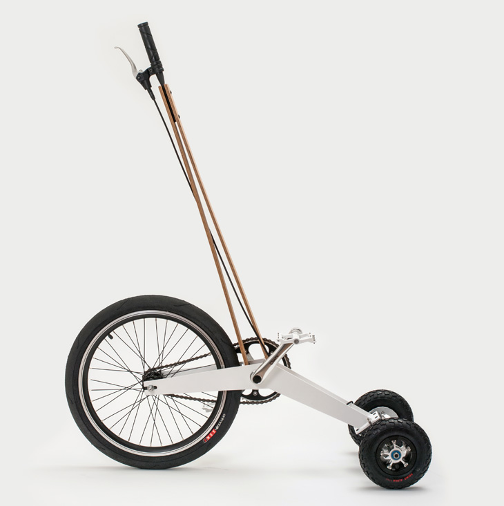 Дизайн велосипеда Halfbike
