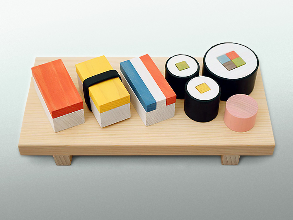 Деревянный конструктор суши
