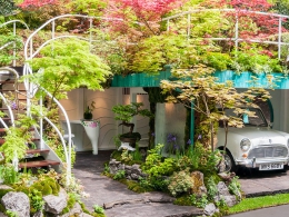 Выставка цветов и ландшафтного дизайна в Челси