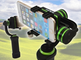3D стабилизатор смартфона при съемке в движении