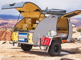 Теардроп кемпер - дача на прицепе