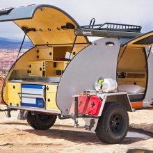 Теардроп кемпер - дача на прицепе